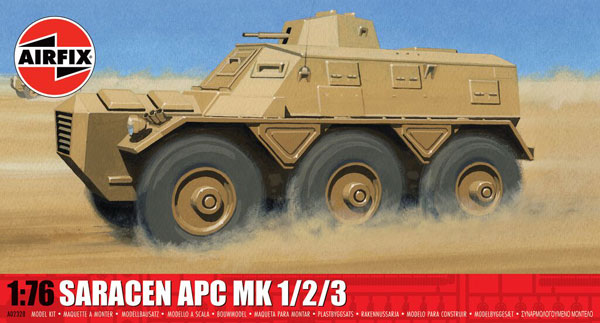 1/76 サラセン 装甲車 Mk.1/2/3 プラモデル