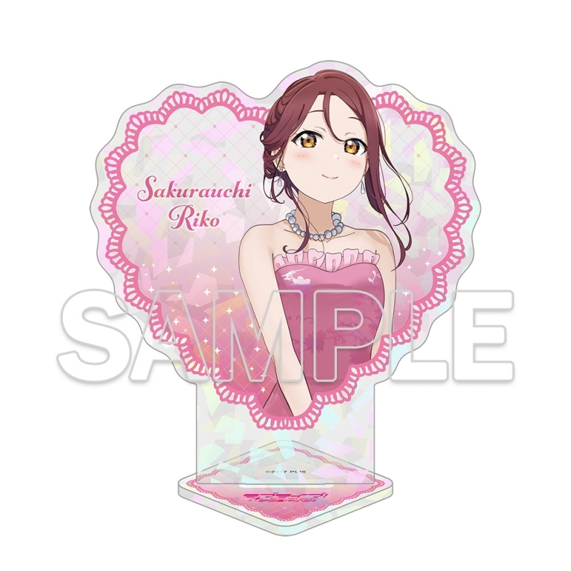 『ラブライブ！サンシャイン!!』ハート型アクリルスタンド Aqours 梨子