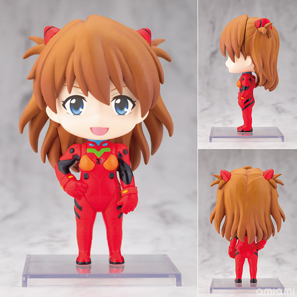 OSHI WORKS Mini ヱヴァンゲリヲン新劇場版 式波・アスカ・ラングレー 完成品フィギュア
