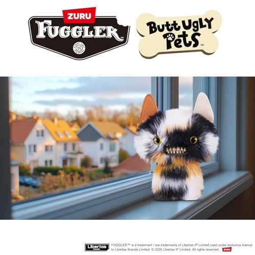 ファグラー バット アグリー ペッツ チージー Fuggler BUTT UGLY PETS Winged Bat - Calico Cat ぬいぐるみ 15731K 正規品