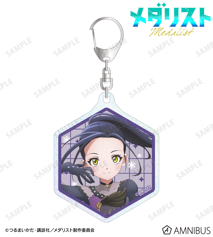 狼嵜 光 グリッターアクリルキーホルダー