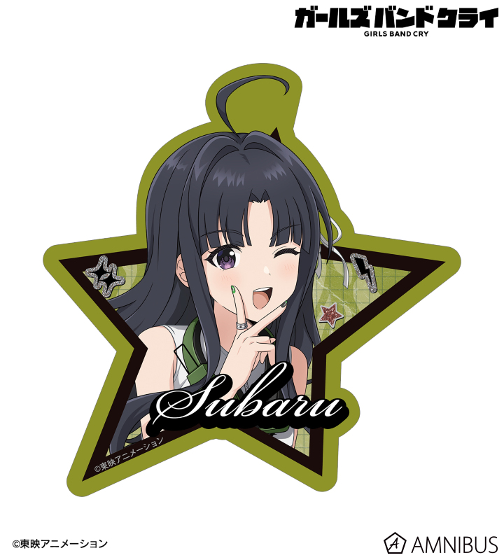 描き下ろし 安和 すばる Y2Kファッションver. ダイカットステッカー