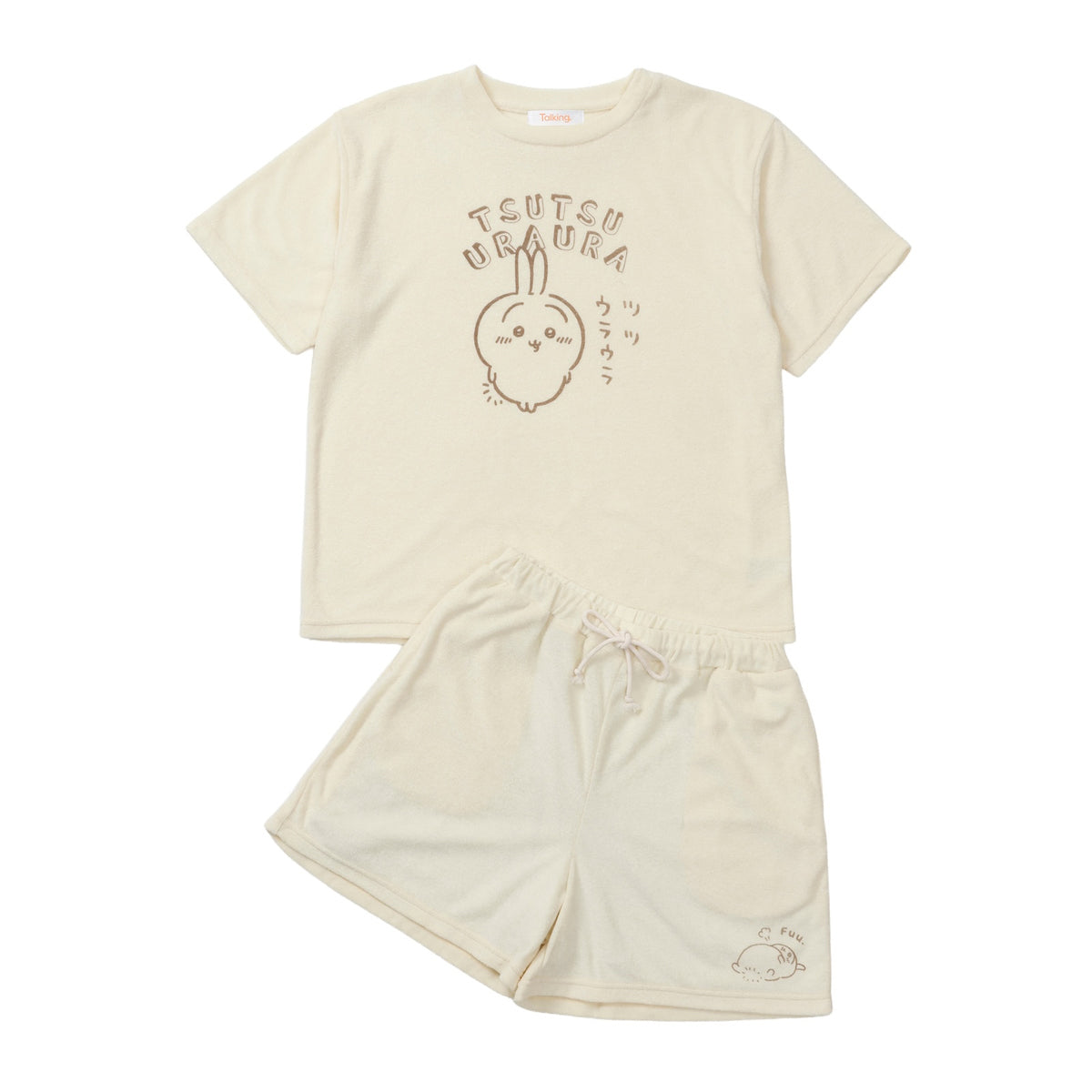 ちいかわ ルームウェアセットアップ ツツウラウラ ナチュラル