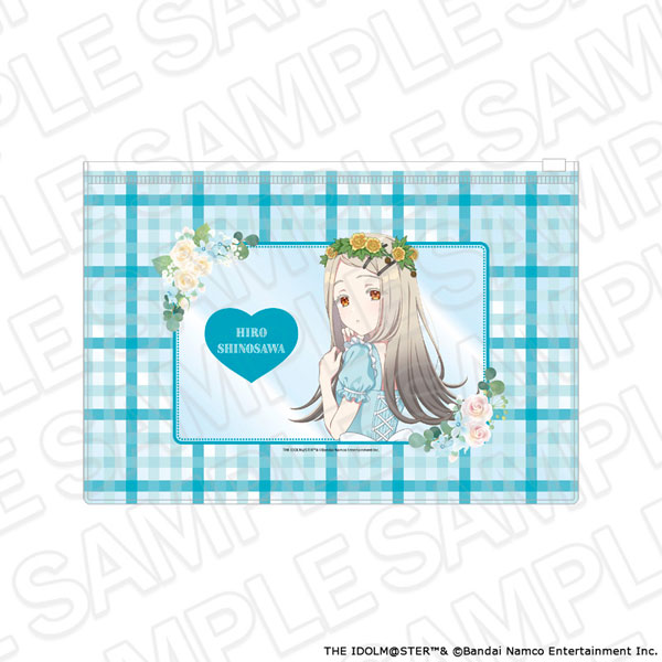 学園アイドルマスター クリアポーチ 篠澤広 floral dress ver.[コンテンツシード]《０９月予約》