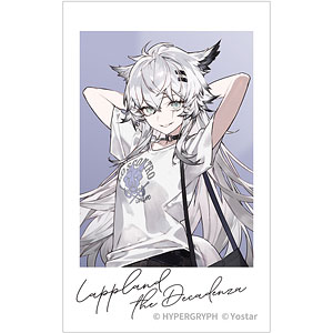 アークナイツ 荒蕪ラップランド ショッピングver. インスタントカメラ風イラストカード