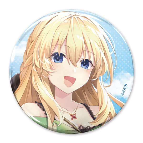 超次元ゲイム ネプテューヌ 描き下ろし ベール 65mm缶バッジ スイーツタイムVer.