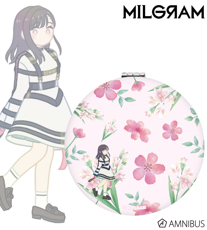 ユノ Botania 折りたたみミラー