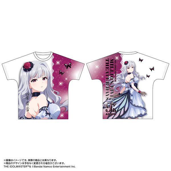 【限定販売】アイドルマスター ミリオンライブ！ 両面フルカラーTシャツ 四条貴音 モルフォ・パレシア ver.[あみあみ]《１１月予約》