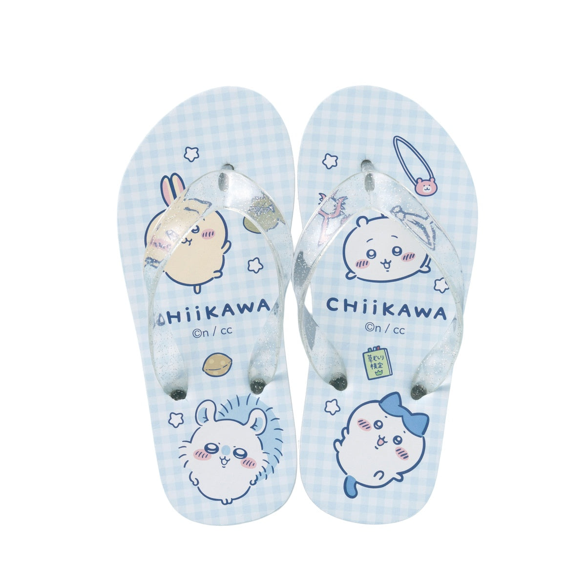 ちいかわ アニメ『ちいかわ』 フラットサンダル BLUE