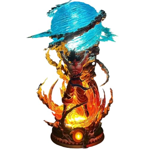 [BAOWENBEI] 孫悟空 元気玉 Ver. フィギュア 23cm/50cm 発光可能 かっこいい 置物 ドラゴンボール おもちゃ PVC製 塗装済み 完成品 模型 箱入 プレゼント (23CM)