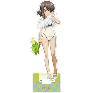 [ガールズ＆パンツァー 最終章]描き下ろし特大アクリルスタンド(ミカ/水鉄砲 日焼けVer.)