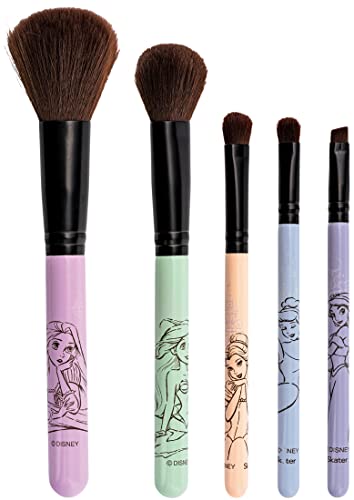 スケーター(Skater) 化粧筆セット 化粧筆 化粧ブラシ 5本セット ディズニー プリンセス MUB5S