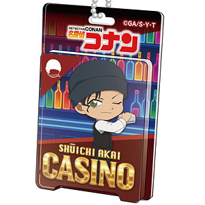 名探偵コナン ブリスターパッケージ風アクリルボールチェーン カジノコレクション 赤井秀一