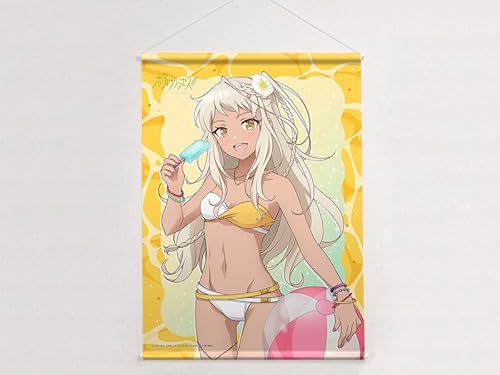 『ポールプリンセス!!』描き下ろしB2タペストリー(西条リリア/水着)Wスエード【グッズ】