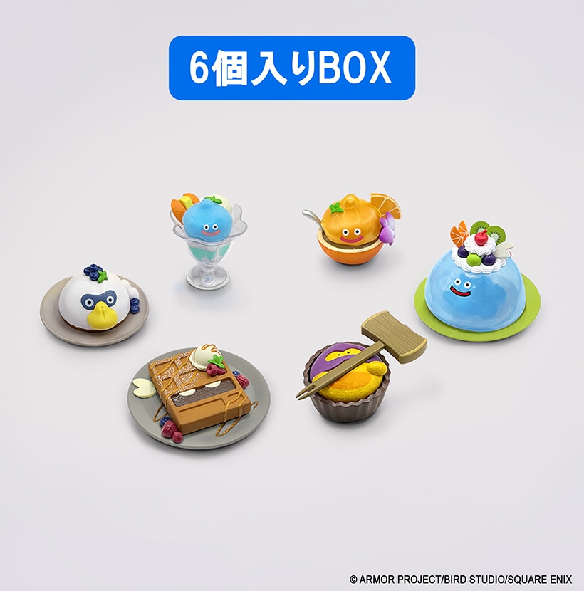ドラゴンクエスト ミニチュアスイーツフィギュアコレクション スライムカフェ 6個入りBOX