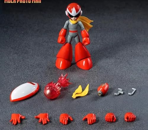 [AC]Threezero MDLX ロックマン ブルース プロトマン 可動 アクション フィギュア