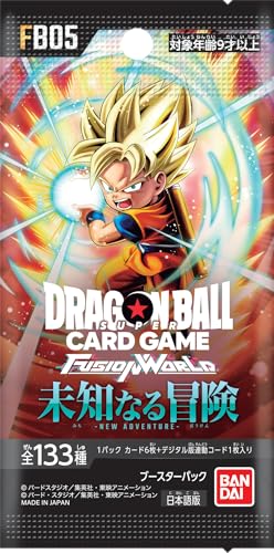 バンダイ(BANDAI) ドラゴンボールスーパーカードゲーム フュージョンワールド ブースターパック 未知なる冒険[FB05] (BOX)24パック入り 対象年齢：9歳以上