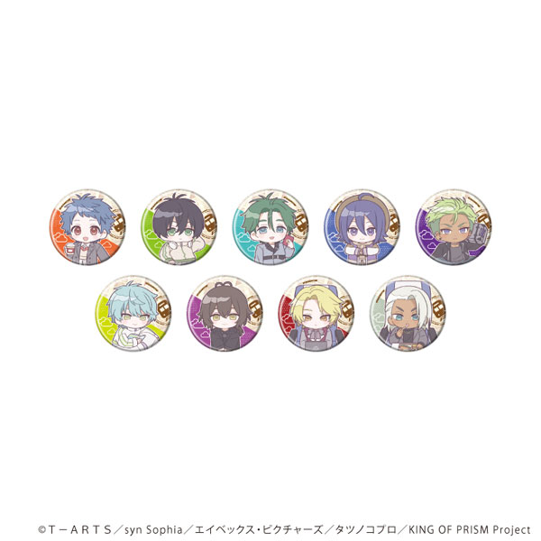 缶バッジ「KING OF PRISM 10th ANNIVERSARY」02/ 9個入りBOX