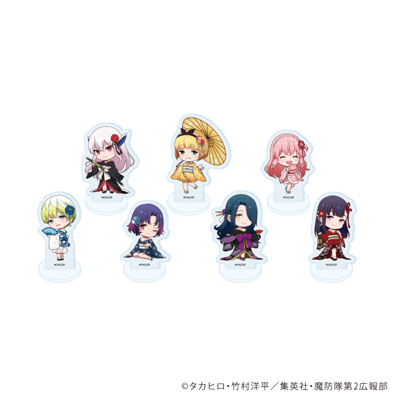 魔都精兵のスレイブ2_アクリルぷちスタンド02/コンプリートセット(全7種)(ミニキャライラスト)【コンプリートセット/7個入り】