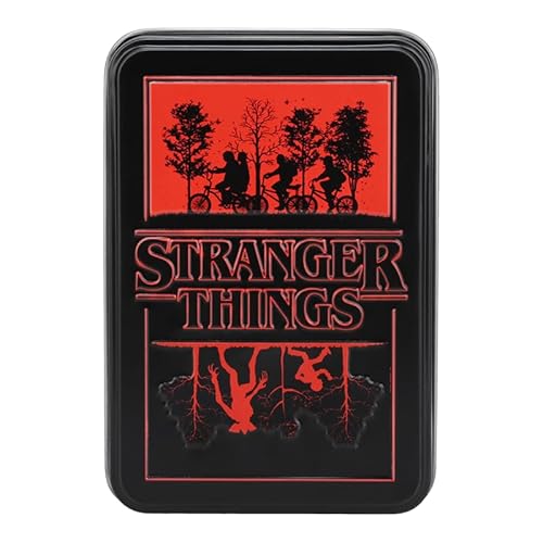 ストレンジャー・シングス トランプギフトセット - コレクターズブリキボックス - ストレンジャー・シングスの公式グッズ | Paladone