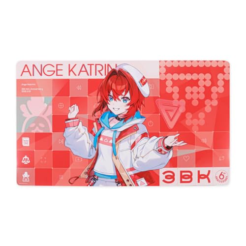 【さんばか 6th Anniversary】大判ラバーマット (アンジュ・カトリーナ)