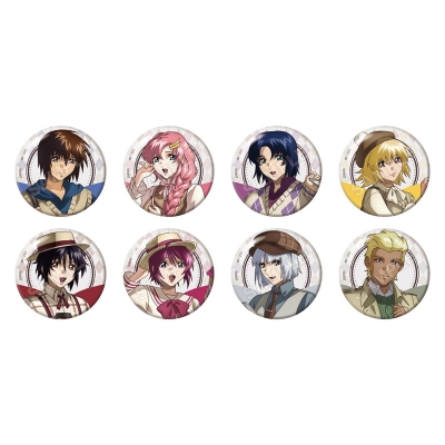 【グッズ-バッチ】機動戦士ガンダムSEED FREEDOM preppy style 缶バッジ【再販】