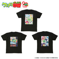 ケロロ軍曹 フルカラーTシャツ【ブラック】(全3種)【6月お届け】
