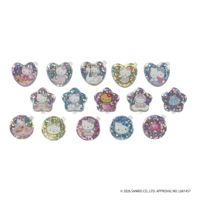 【グッズ-シール】ハローキティ クリスタルシール ファンタジー