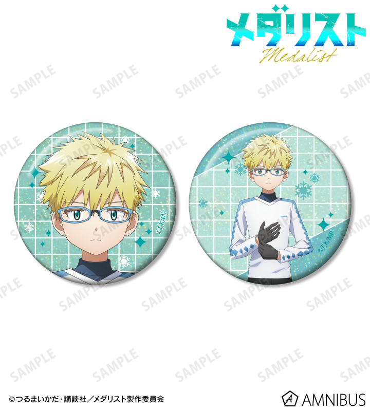 鴗鳥理凰 ホログラム缶バッジ2個セット