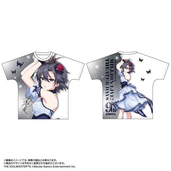 【限定販売】アイドルマスター ミリオンライブ！ 両面フルカラーTシャツ 菊地真 モルフォ・パレシア ver.[あみあみ]《１１月予約》