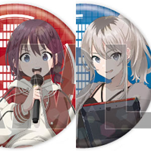 ホログラム缶バッジ(57mm)「ガールズバンドクライ」01/描き下ろしイラスト 5個入りBOX