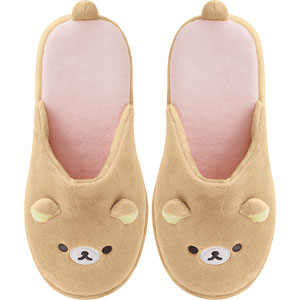 KG12901 リラックマ Makeup Rilakkuma ぬいぐるみスリッパ