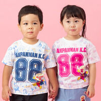 総柄ナンバー半袖Tシャツ