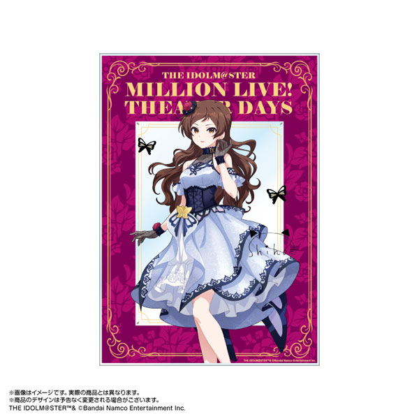 【限定販売】アイドルマスター ミリオンライブ！ アクリルアート 北沢志保 モルフォ・パレシア ver.[あみあみ]《１１月予約》