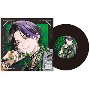 NIJISANIJI EN 『BY THE BEAT』 レコード型コースター[紙製ジャケット付き] ジール・ギンジョウカ