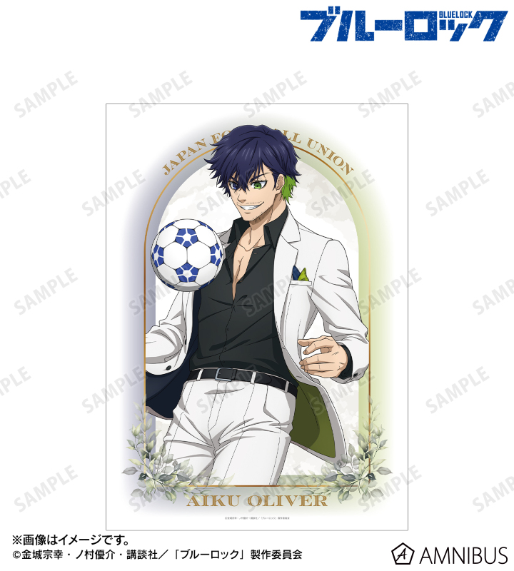 描き下ろし オリヴァ・愛空 スーツモデルver. 第2弾 A3マット加工ポスター