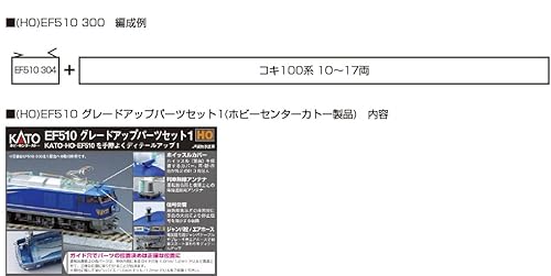 カトー (KATO) HOゲージ EF510 300 鉄道模型 電気機関車 1-319