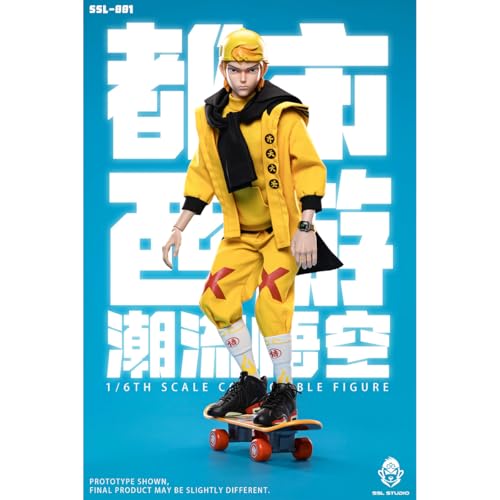 HiPlay SSL STUDIO 1/6 都市西遊 トレンド悟空 SSL-001 可動フィギュア 塗装済み 完成品