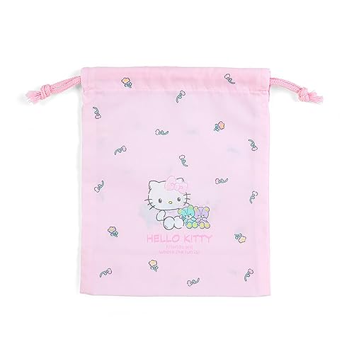 サンリオ(SANRIO) ハローキティ マチ付き巾着S 254347