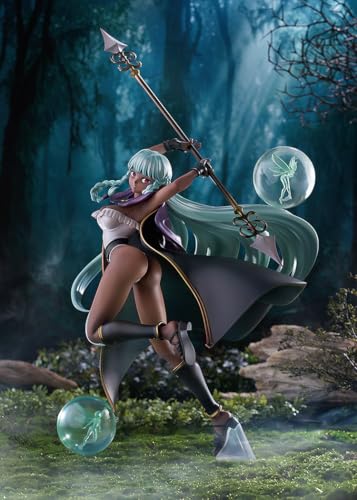 ファット・カンパニー ユニコーンオーバーロード ロザリンデ プラスチック製塗装済み完成品 1/6スケール 専用台座付属 全高 約370mm(槍含む)