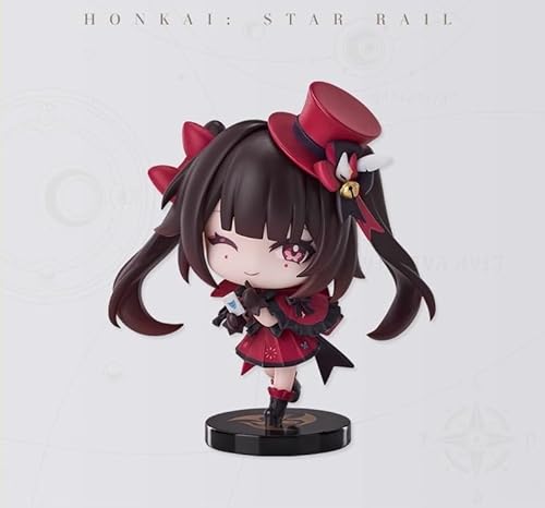 崩壊：スターレイル 公式グッズ 正規品 ナナシビトの褒章 ミニフィギュア デフォルメフィギュア PVC&ABS製 塗装済み完成品 (花火（高さ約8.4cm）) [並行輸入品]