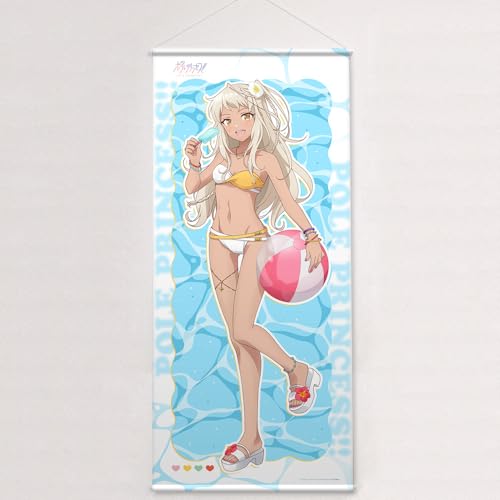 『ポールプリンセス!!』描き下ろし特大タペストリー(西条リリア/水着)【グッズ】
