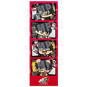 ペルソナ5 ザ・ロイヤル 主人公×ぶくぶ 4カットステッカー C