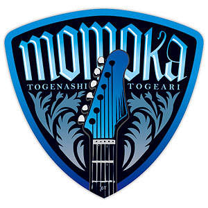 ガールズバンドクライ×HUB アンティークロゴステッカー 河原木桃香