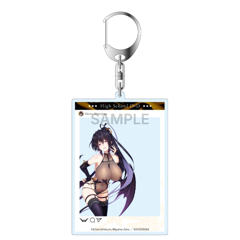 ハイスクールD×D SNS風アクリルキーホルダー 姫島朱乃 サキュバス&シスター ver.【催事商品】