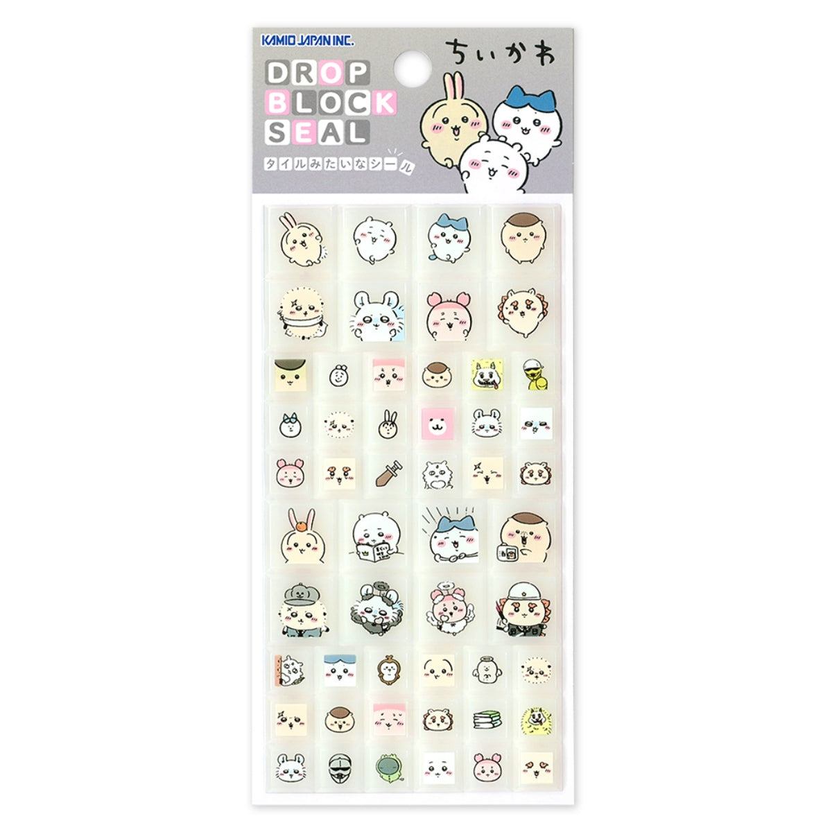 ちいかわ ドロップブロックシール（MIX2）【クレジットカード決済限定商品】