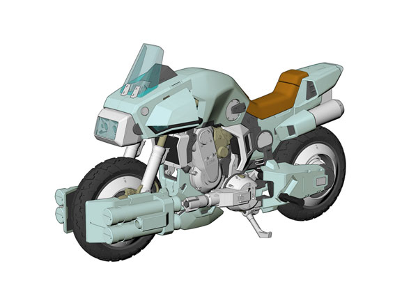 1/12 「機甲創世記モスピーダ」 VR-052F モスピーダ “スティック” プラモデル
