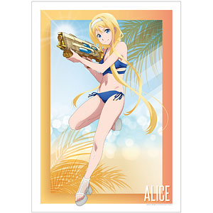 ソードアート・オンライン 描き下ろし アリス ウォーターガンバトルver. A3マット加工ポスター