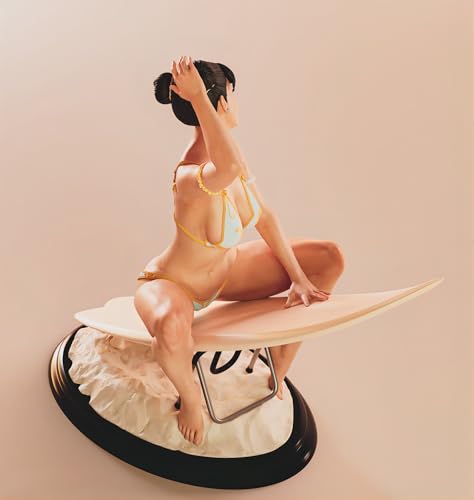 1/8 1/6 ガレージキット フィギュア 未塗装 ストリートファイター 春麗 セクシー ビキニスタイル (1/8（17cm）)