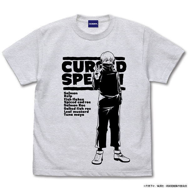 呪術廻戦 狗巻棘 Tシャツ/ASH-XL（再販）